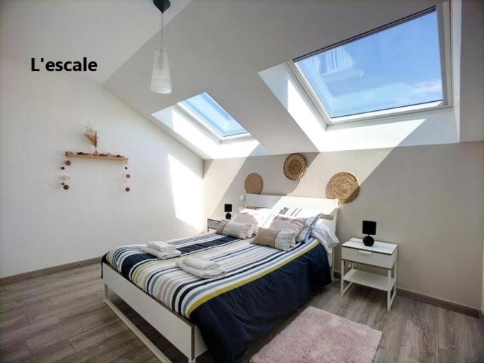Beau Duplex Et Studio Proche De La Mer Donville-les-Bains Exterior foto